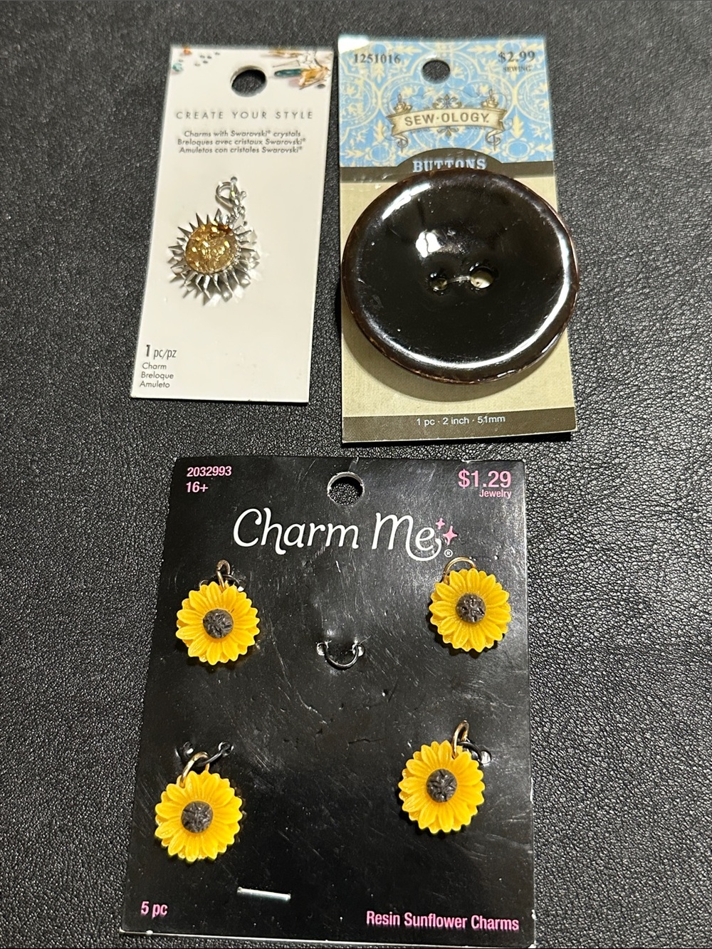 132.  Crafting Charms & Accessories Mixed Lot